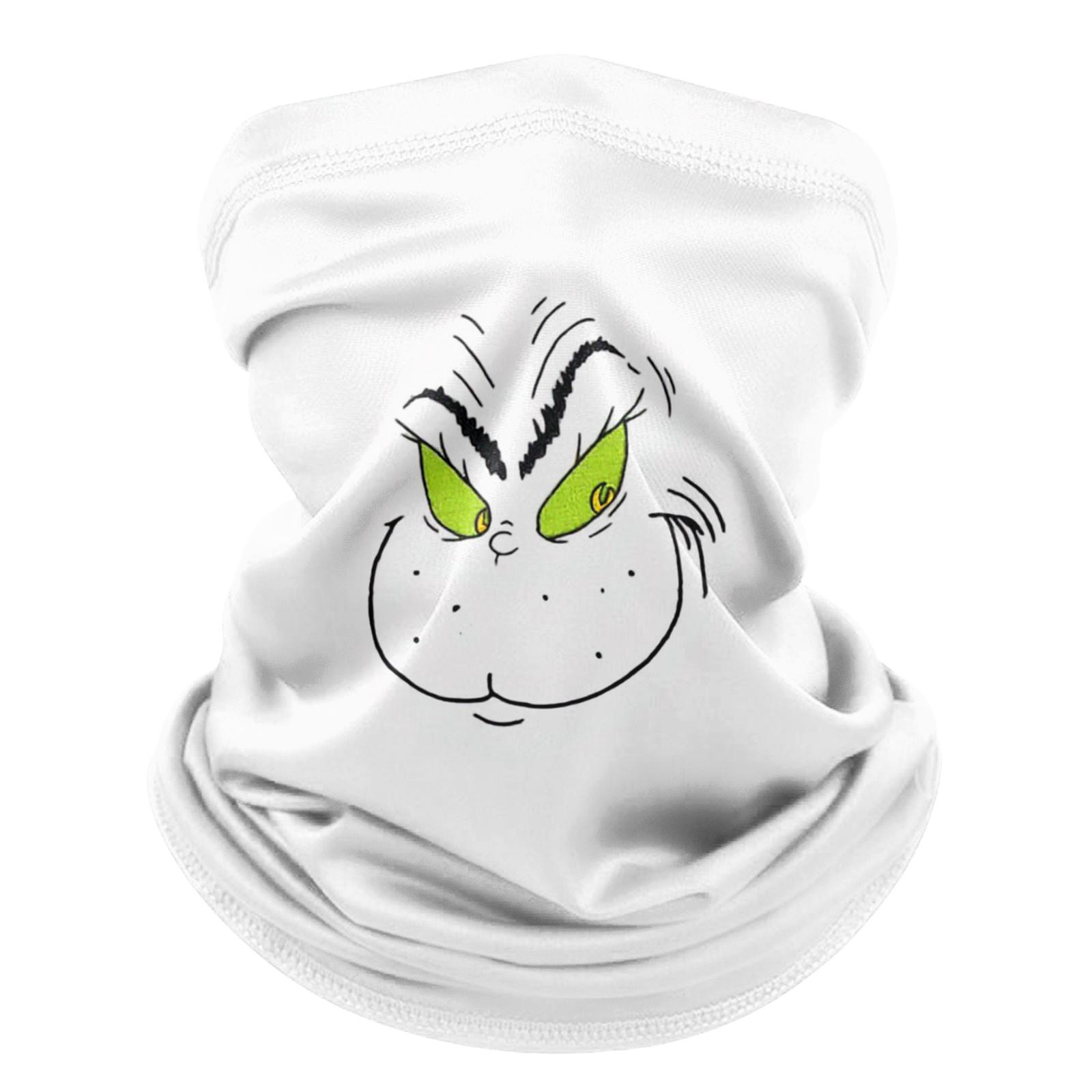 

Уличная велосипедная маска Модный принт Бандана Шарф для шеи One Size белый