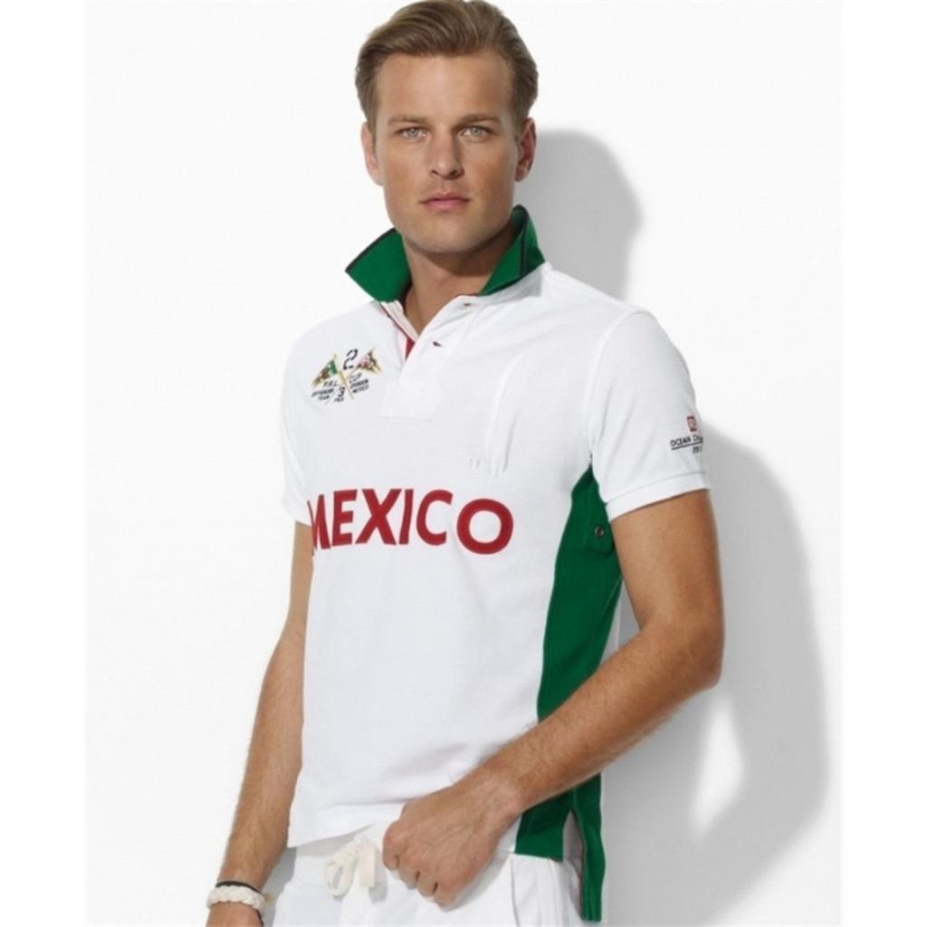 STREETRICH Polo da Uomo Ricamate a Maniche Corte T-shirt per Tempo Libero e Sport