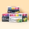 168 Color Double-Ended Watercolor Fineliner Pens Set - Soft Tip, Washable, Art Drawing Tools
