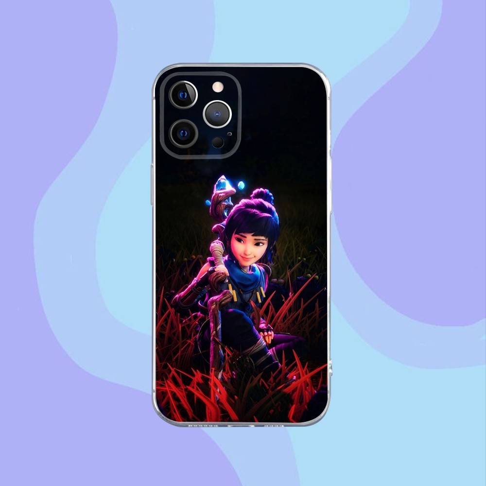 K-Kena Bridge Of Spirits Phone Case For iPhone 16,15,14,13,12,11 Pro,Max,Plus,X,XS,XR,SE,Mini Transparent Silicone Soft iPhone11