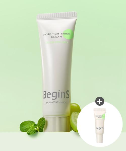 Begins By Jung Saem Mool Pore Tightening Cream (with Free Pore Perfecting Serum 5ml) Pore Tightening Cream 50ml
