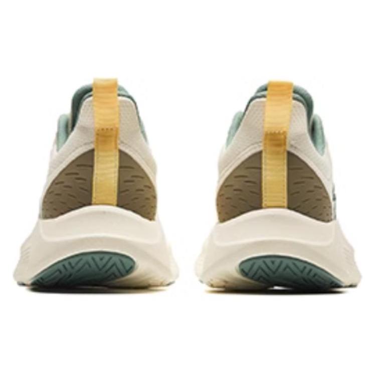 New Anta Cushioning, Wear Resistant Low Top Running Shoes Men's Ecru 912425576-1
