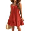 Women's Dress Sleeveless Loose Casual Beach Dress