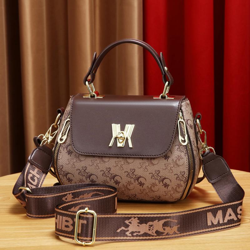 

Сумка женская 2025 новая популярная с высоким чувством женская интернет-знаменитость универсальная цветок кроссбоди модная на плечо сумка-яблоко тренд