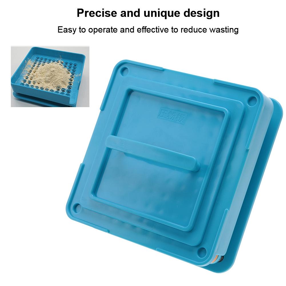 100 Holes Empty Capsule Filler With Powder Spreader Plates Capsules Filling Tool (00#)
