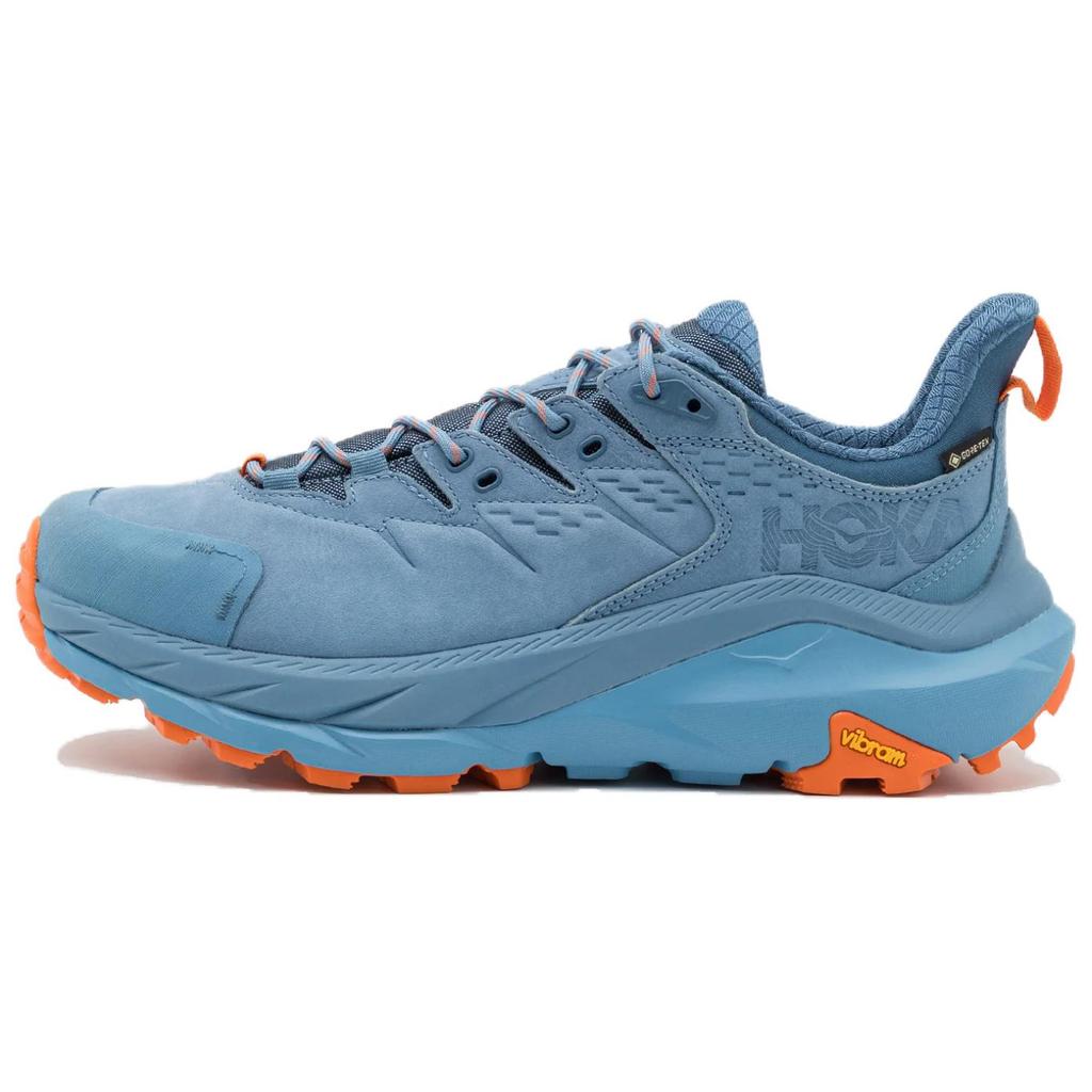HOKA One One Kaha 2 Trendy Sports Non-Slip Durable Low-Top Hiking Shoes Men Hiking Shoes Blue 1123190-BHD