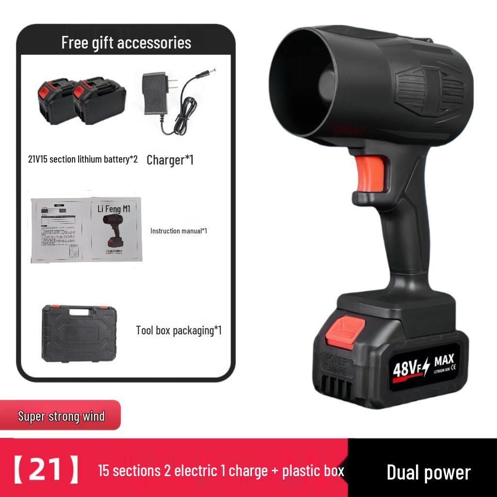 Cordless High-Power Lithium Leaf and Dust Blower