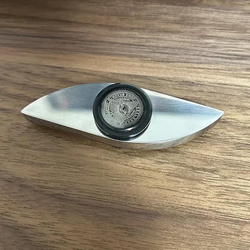 Eye Fingertip Gyroscope 304 Stainless Steel Hand Spinner Rotation Stress Relief Toy Gyro Metal EDC  Antiestres Office Desk Toy