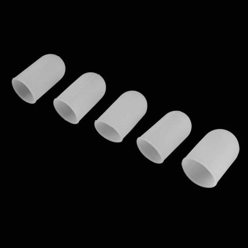 Yosoo Fingertip Protectors, Thumb Trigger Fingertip Protectors, Protective Caps for Cooking, Food-Grade Silicone, Reusable Fingertip Protection Pads,
