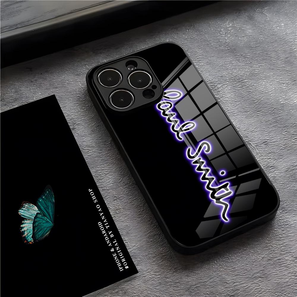 Fashion S-Smith Paul Art Phone Case For IPhone 17 Pro Max 15 Pro 16 14 Plus 12 13 Mini 11 Pro Shockproof Glass Cover
