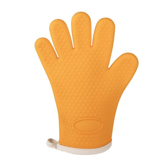 Silicone Oven Mitts Heat Resistant Anti-scald Gloves Non-slip Grip Microwave Safe Mitts