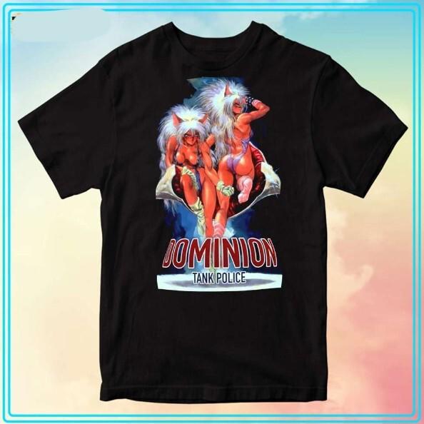 Vintage Dominion Tank Police Anime Unisex T-Shirt Gift For Fans All Size S-4XL