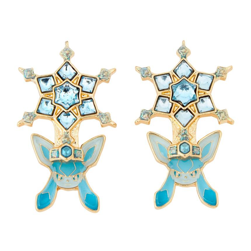 

[Pokemon] Pokemon Center Official Glaceon Ice Tera Earrings Accessory