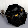 1pc Cat faceOpen/Close Umbrella-Windproof, Compact Travel Umbrella, Sturdy 8-Rib Shaft, Outdoor Accessory1187