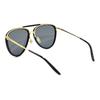 GUCCI Fashion Urban Modern Aviator Sunglasses Men's Black