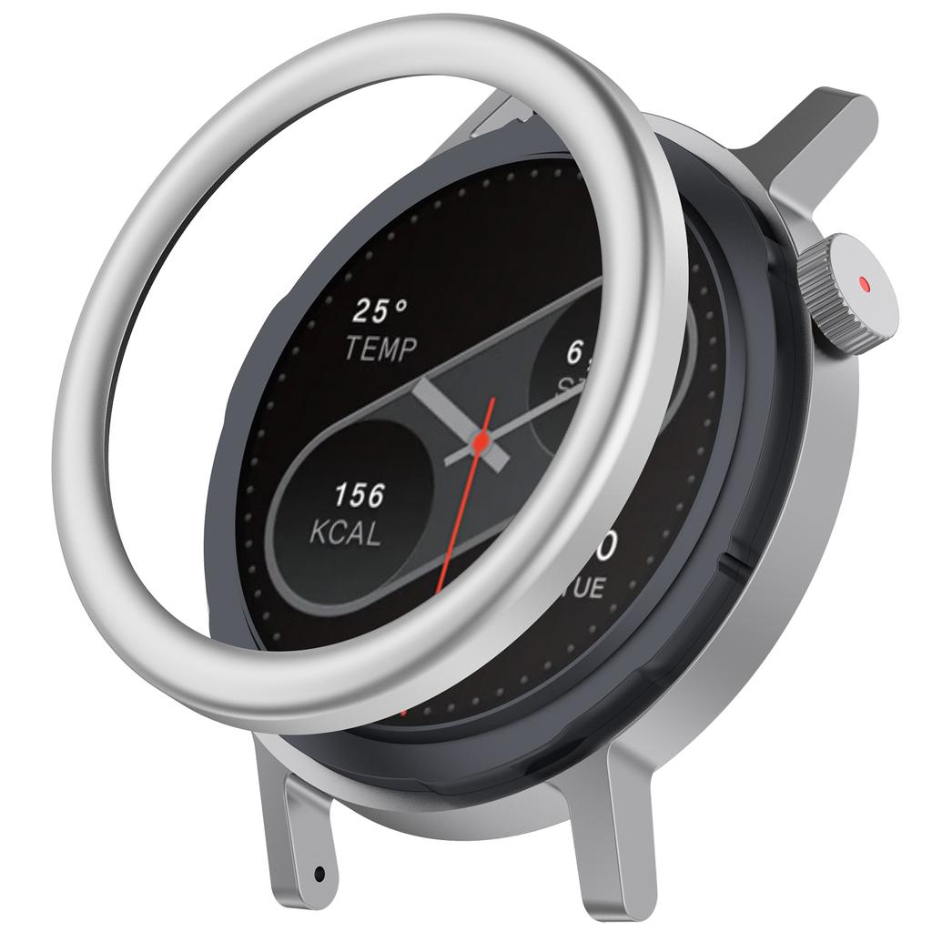 Flat Angle Rounded corner Metal bezel for CMF Watch Pro 2 smart watch case Bumper For CMF BY NOTHING watch pro2 Case Accessories