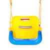 3-in-1 Kleinkindschaukel Sichere Haus-Baby-Schaukel Jumper und Wippen Set für Innen Außen Blau