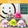 Plush Flip Octopus Keychain Soft Toy Cartoon Animal Pendant For Kids And Collectors