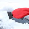 Car Ice Scraper & Snow Brush with Thermal Gloves Winter Snow Removal Kit, Windshield Squeegee