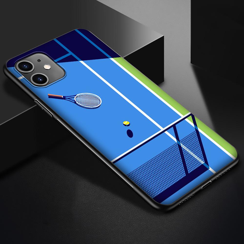 Sportovní tenisový kryt T171 pro iPhone 13 12 Mini 11 Pro XS Max XR X 8 7 6 6S Plus 5 5S SE 2020