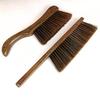 Solid Wood Long Handle Broom with Soft Bristles for Bed and Clothes Sweeping