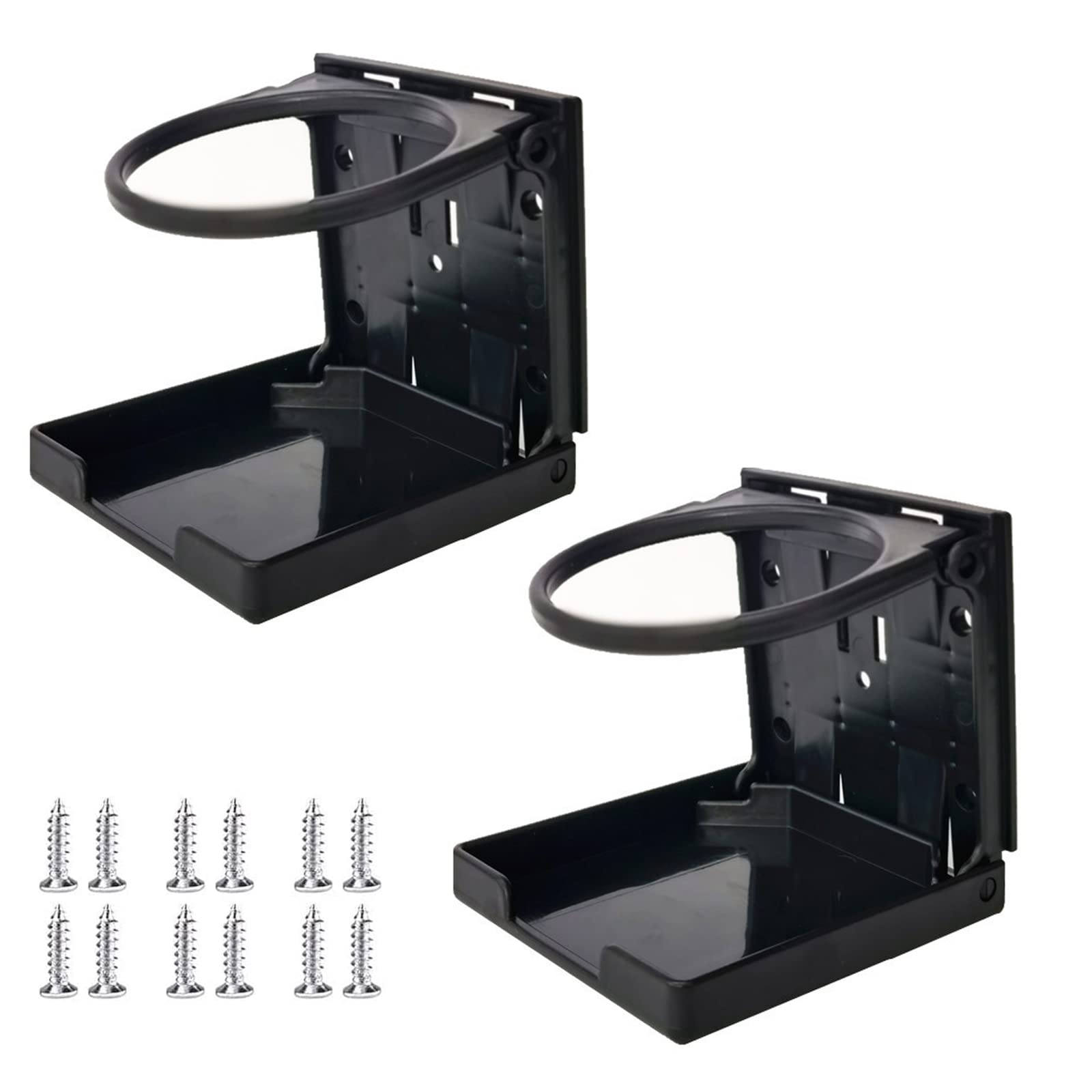 

Автомобильный держатель для напитков Набор из 2 складных пластиковых держателей для бутылок и стаканов для автомобиля