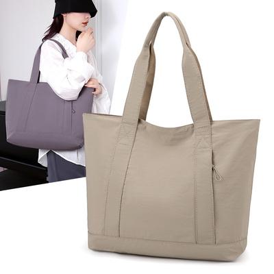Neue einfache lässige Tragetasche Damen große Kapazität Pendler Damen Tasche Reise Mode und leichte Damen Umhängetasche