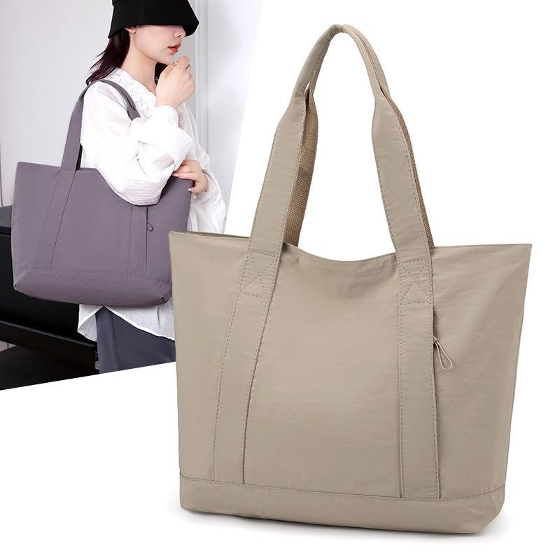New Simple Casual Tote Bag Women's Large-capacity Commuter Women's Bag Travel Fashion and Lightweight Women's Shoulder Bag