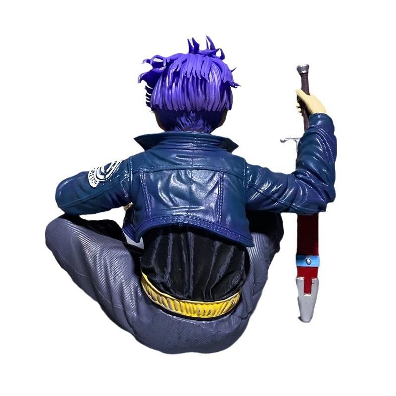Dragon Ball GK Trunks Sitting Desk Ornament Model