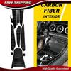 12PCS Carbon Fiber Interior Trim For Mercedes Benz C-Class GLC 15-18 Accessories