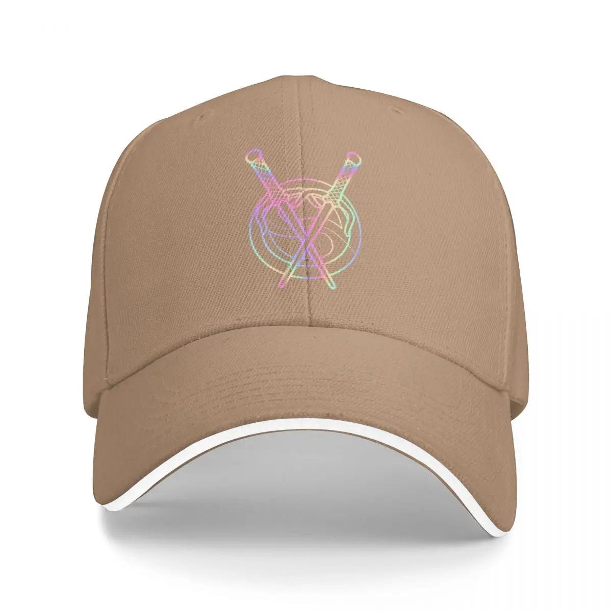 Chakram & Sais Rainbow Baseball Cap Christmas Hat Golf Cap beach hat custom Hat Mens Caps Women s