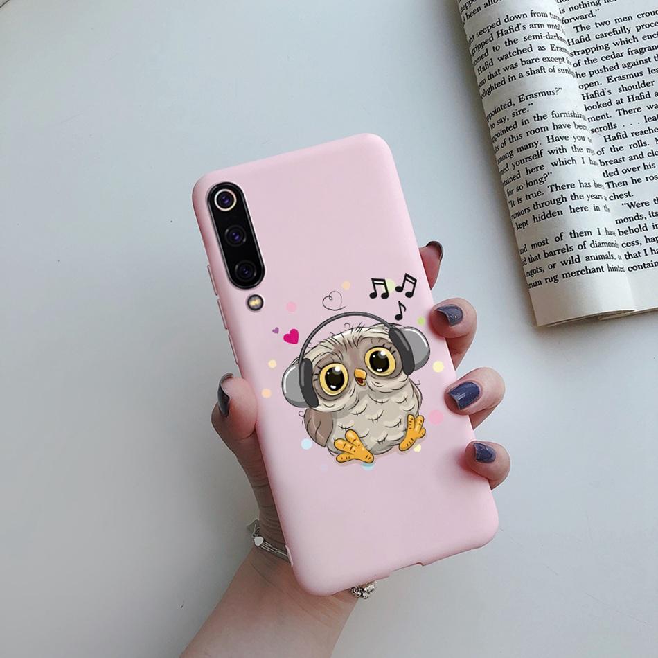 Case For Xiaomi Mi 8 9 Lite SE Fashion Silicone Love Heart Sunflower Phone Case Cute Cover Coque on Mi8 Mi9 9SE 8Lite 9Lite Case