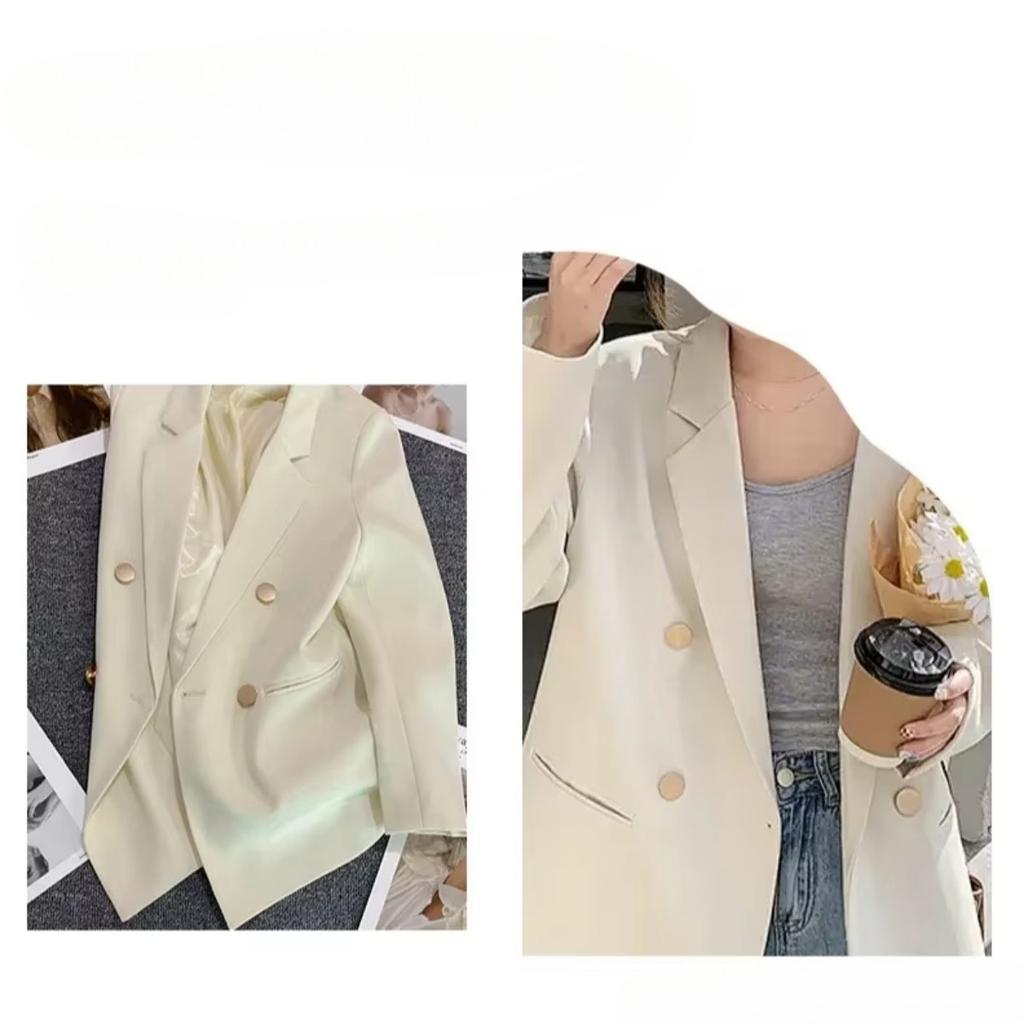 10Pcs Fashion Light Luxury Gold Flat Round Plastic Buttons Women Coat Trench Suit Advanced Sense Shank Button Sewing Accessories