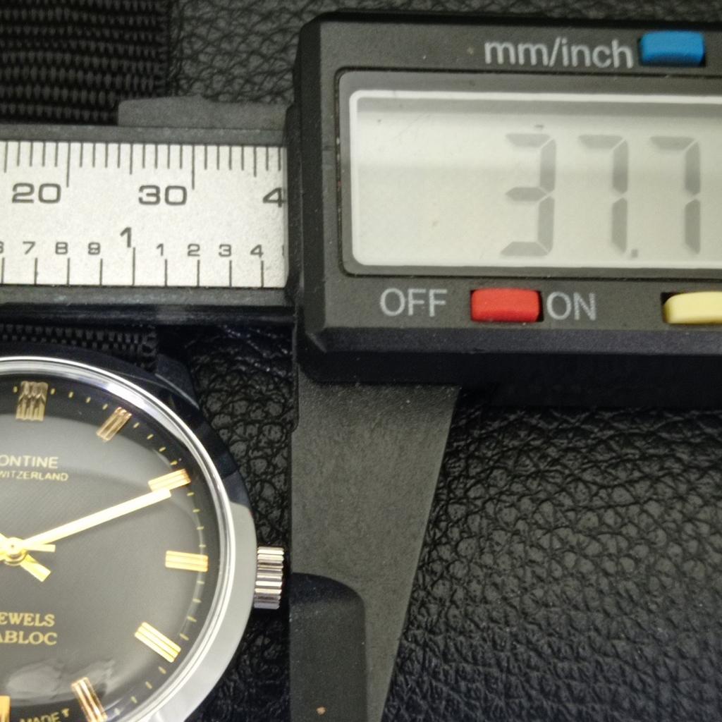 VINTAGE MONTINE 17J INCABLOC NATAHOVACÍ ŠVÝCARSKÉ PÁNSKÉ HODINKY a285411-11