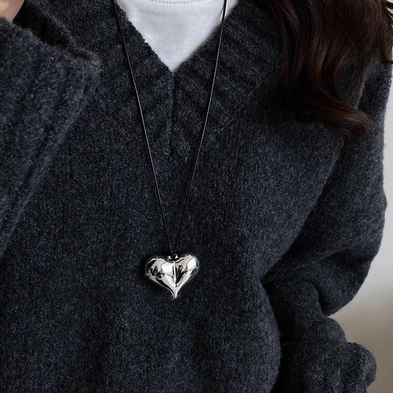 Ozean Patrick Star Lange Halskette Damen Nische Vintage Vielseitige Pulloverkette Hals