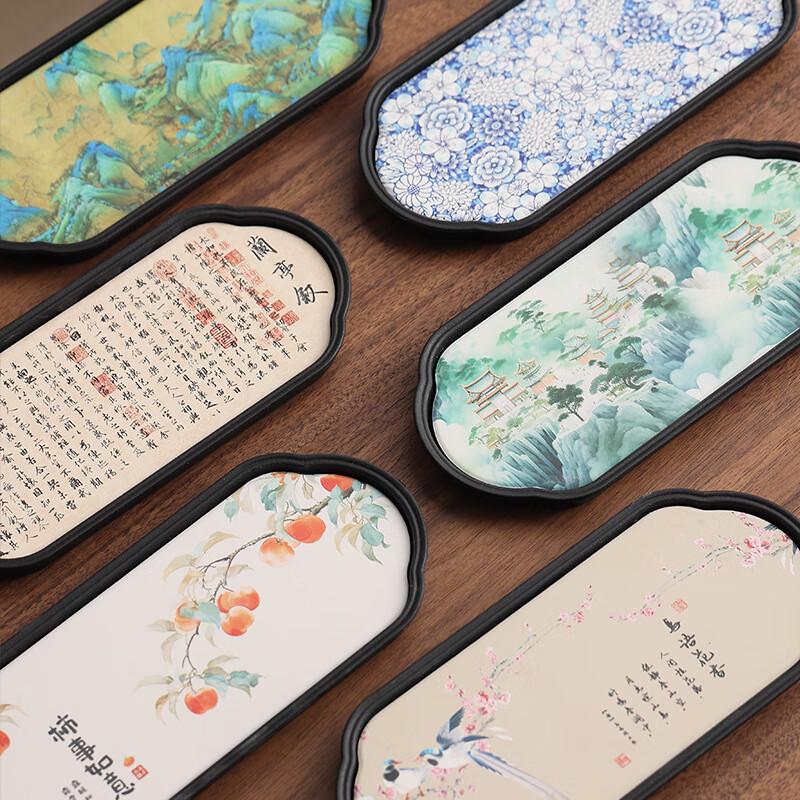 Fast-Drying Absorbent Chinese Style Tea Tray