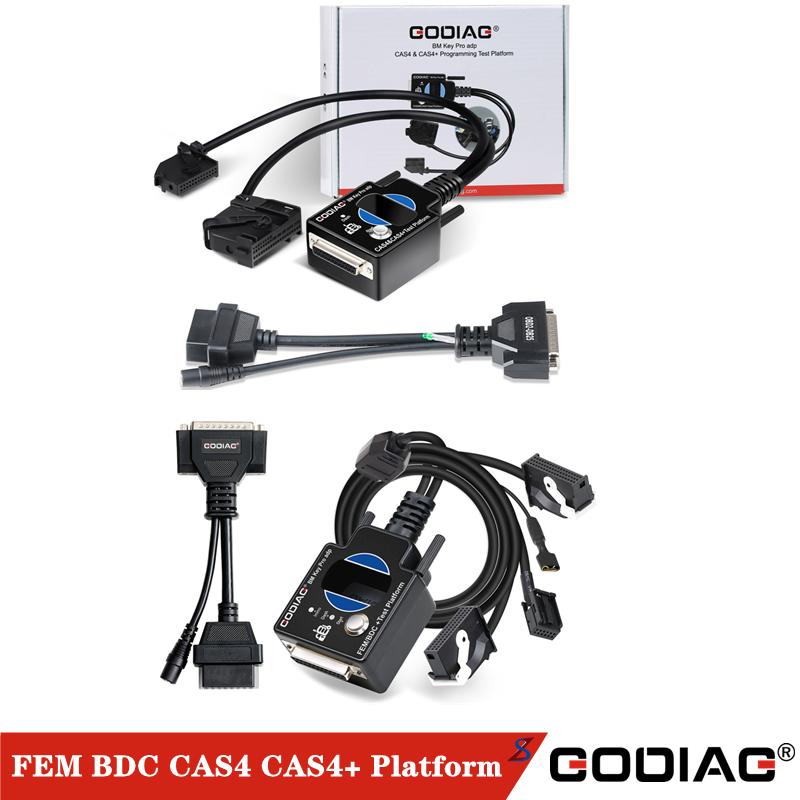 GODIAG GT100+ GT100 Pro ECU Connector OBDII Break Out Box for BMW FEM/BDC CAS4/CAS4+ Test Platform for VVDI2/IM608/K518ISE