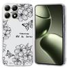 For Xiaomi 14T Case Pattern Printing Shockproof Soft TPU Phone Cover