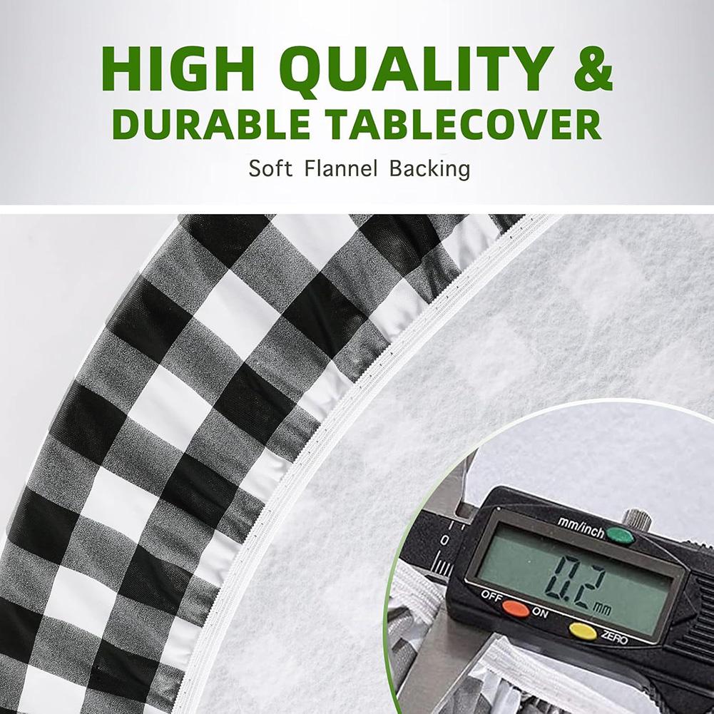 

3 Piece Waterproof Picnic Cover Set Tablecloth and Bench Covers Polyester with Elastic Edge for Garden Parties China Mainland