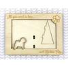 Bichon Frise, Bichon Tenerife, Bichon a poil frise – Photo frame, engraved wooden frame | Art-Dog