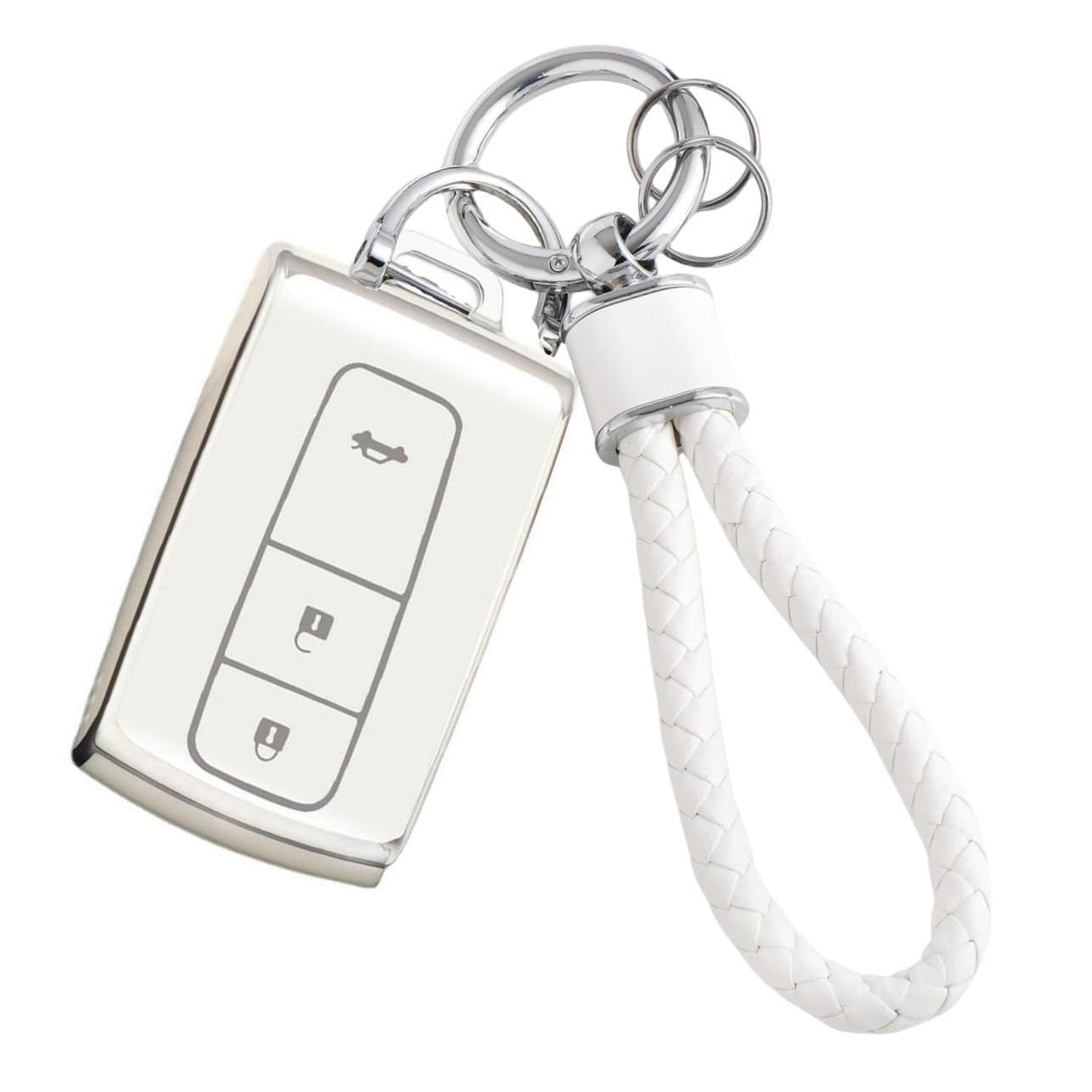 

[HOYZE] Чехол для ключа Tanto, совместимый с Toyota Daihatsu Move, чехол для ключа Passo bB Boon Mira Cocoa Mebius COO, симпатичный, устойчивый к царапинам