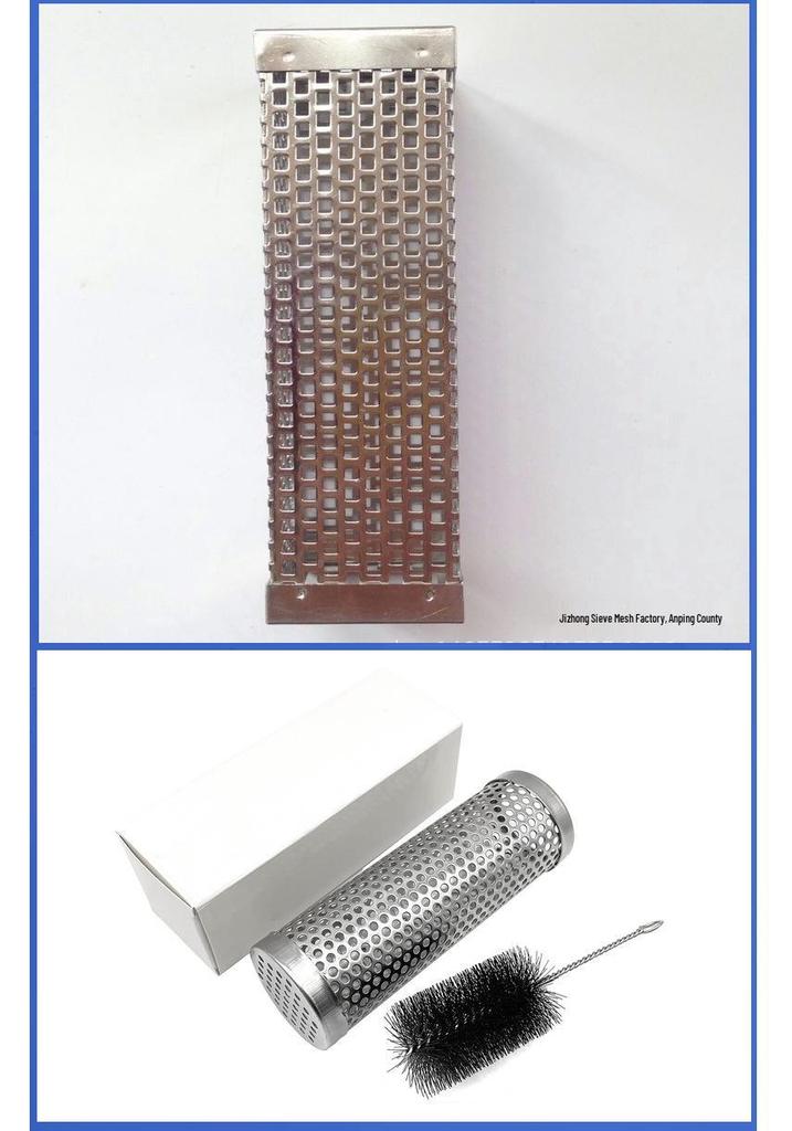 304 Stainless Steel Mesh Tube for BBQ Spice Pellets Smoker