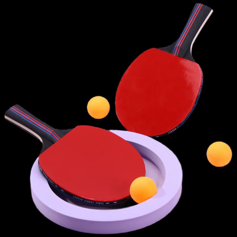 TESIEN Professional 6-Star Table Tennis Racket Set