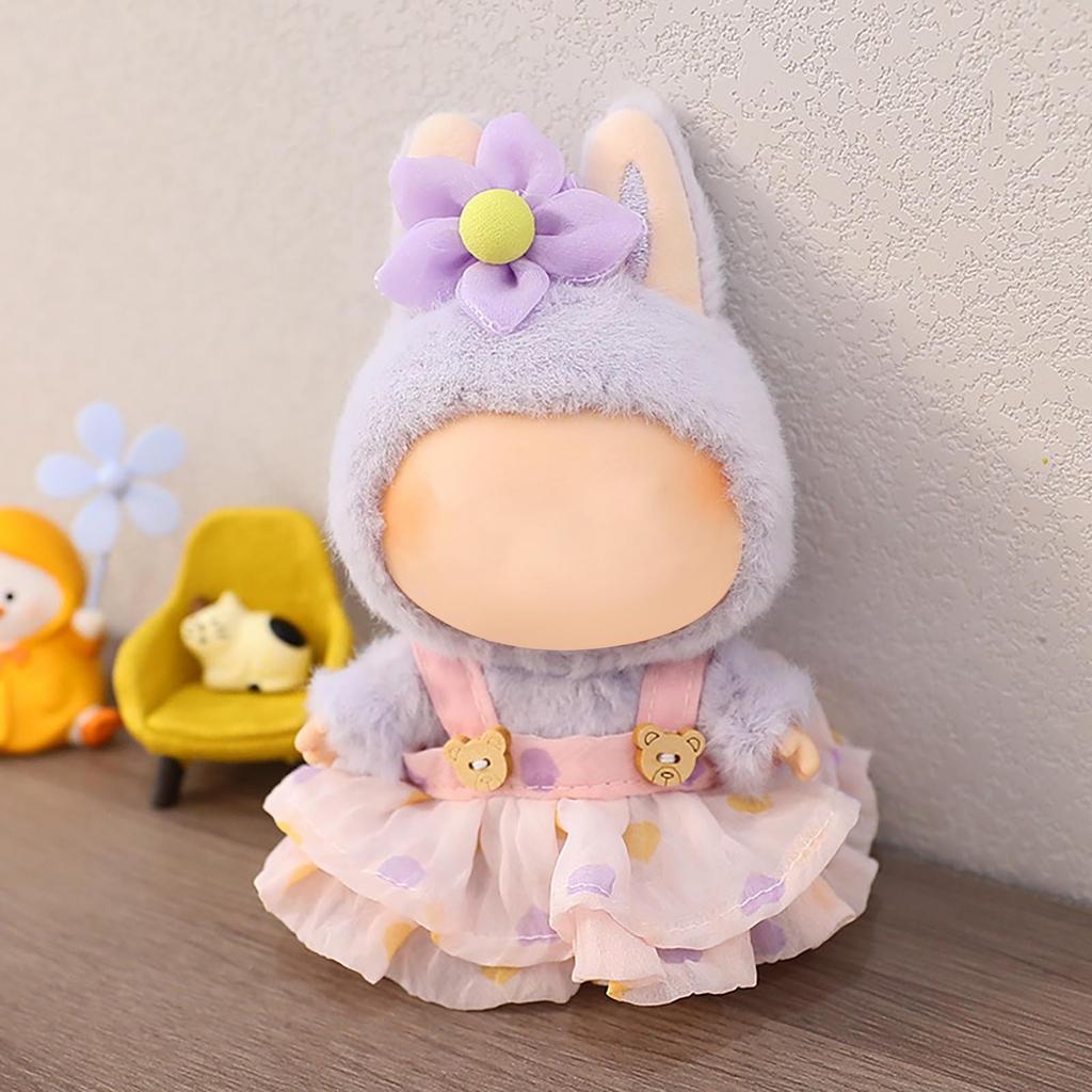 Niedliche Plüschpuppe, Spielzeug, Geschenk, Cartoon-Stil, Stoffpuppe für Kinder