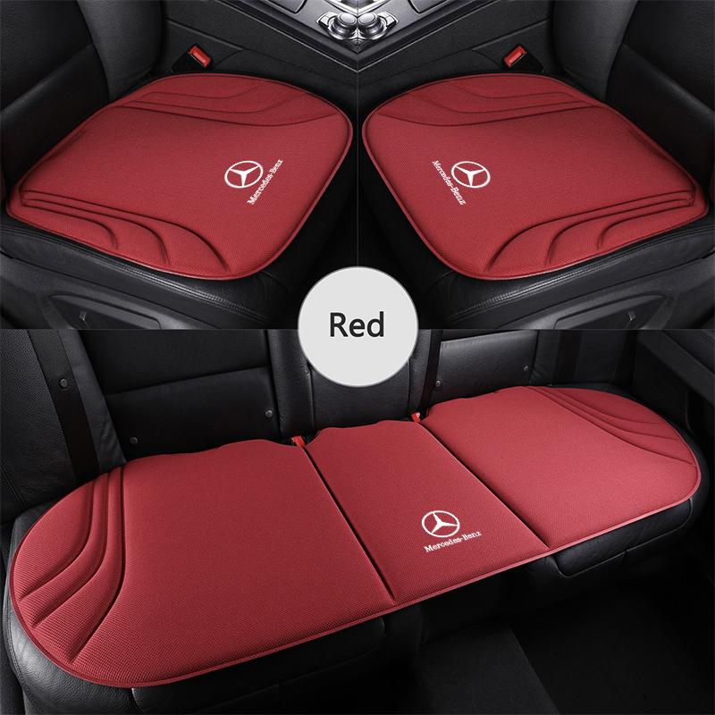 Car Seat Cushion Front Rear Breathable Anti-Slip Cover Seat For Mercedes Benz Amg A C GLC GLA GLE W205 W212 W213 X253 X156 W166 OD5