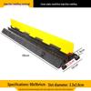 Rubber and Plastic Cable Protection Speed Bump