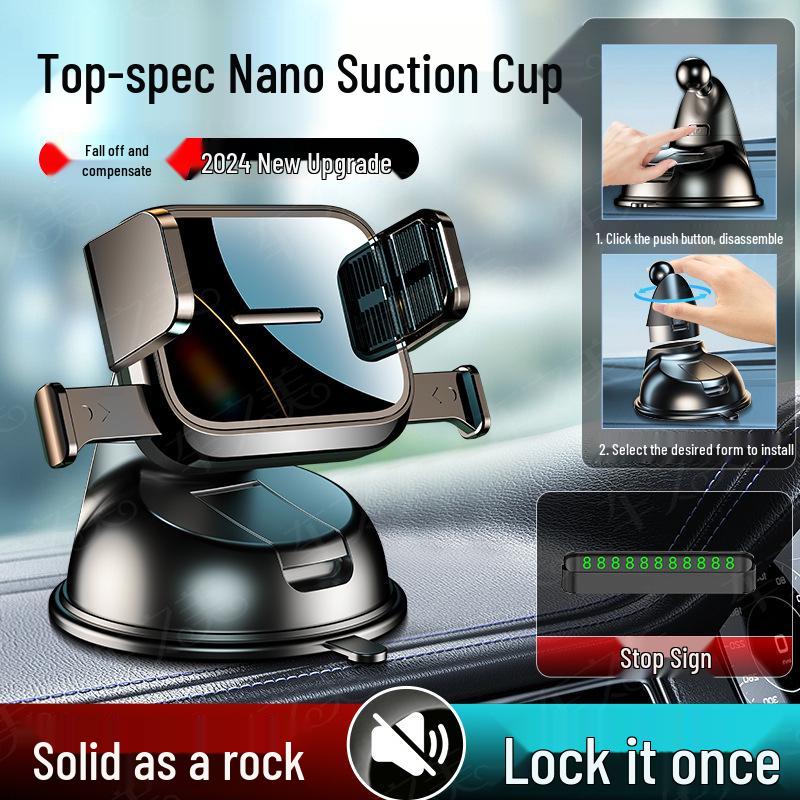 

Suction Cup Car Phone Holder for Dashboard & Air Vent Navigation