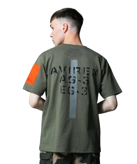 

Limited REMODEL DESIGN CREW NECK Remodel Design Crew Neck L 310 Olive [Avirex] WEB&DEPOT T-SHIRT Чоловіча футболка 783-3934025