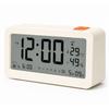 Kooco Radio Clock Desk Digital Alarm 12 24 Hour Week Date Temperaturehumidity Display Large Character Snooze Visible Night Multifunctional Easy Set