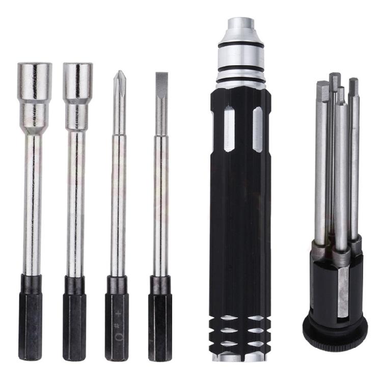 Professional Steel 8 in1 Screwdriver Set RC Repair Tool Kit for Plane Hex Philip